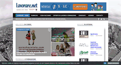 Desktop Screenshot of lavorare.net
