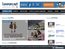 Tablet Screenshot of lavorare.net